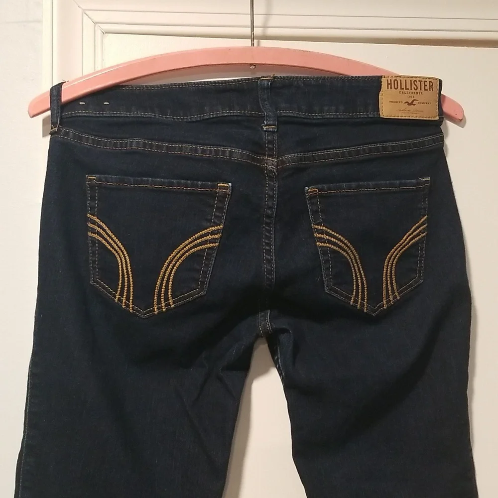 Hollister Dark Wash Jeans - Picture 10 of 13